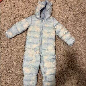 baby GAP snow suit - prima loft cloud blue